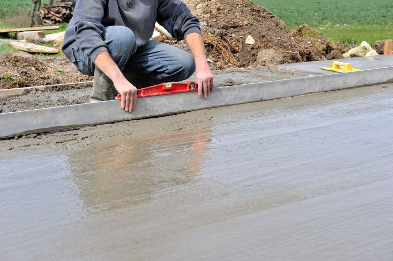 Cement Slab Laying