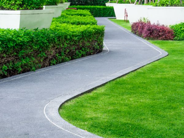 Walkway Curb Installation in Hayden