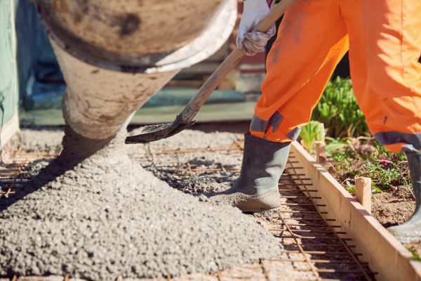 Poured Concrete Installation in Hayden