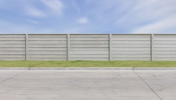 Concrete Fence Installation in Hayden