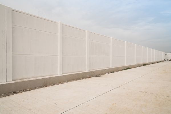 Concrete Fence Construction in Hayden