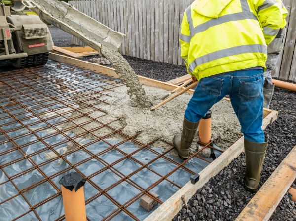 Basement Slab Pouring in Hayden