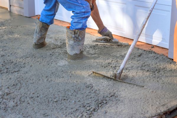 Driveway Slab Construction in Hayden