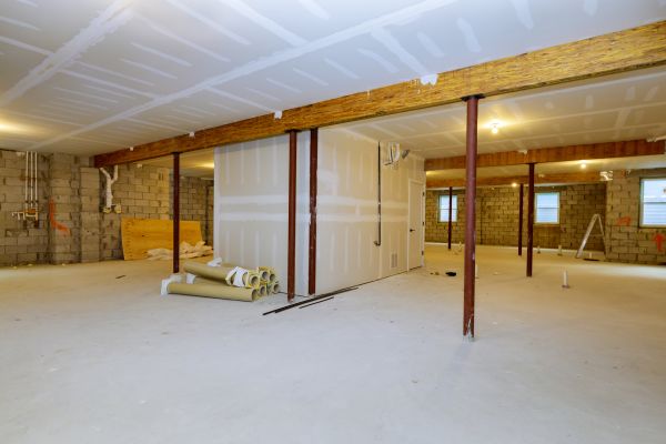 Basement Slab Installation in Hayden