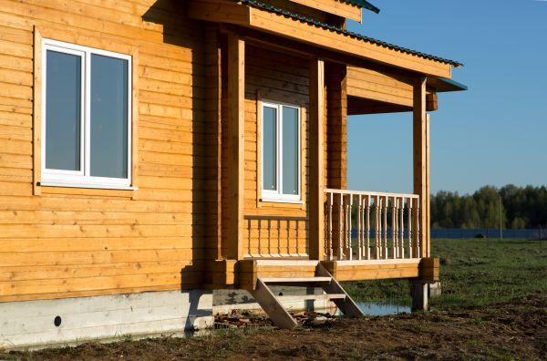 Cabin Footing Construction in Hayden