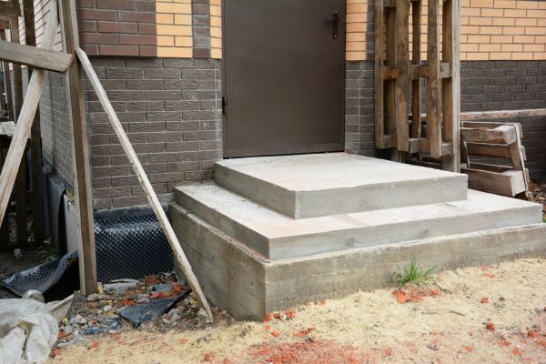 Cement Steps Construction in Hayden