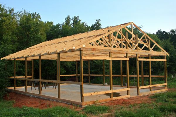 Barn Pad Installation in Hayden