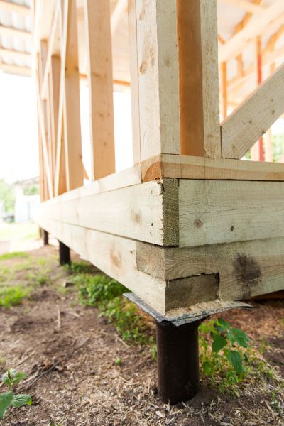 Barn Footing Construction in Hayden