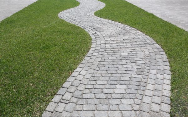 Yard Walkway Construction in Hayden